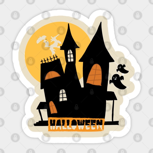 Halloween Sticker by TeeText